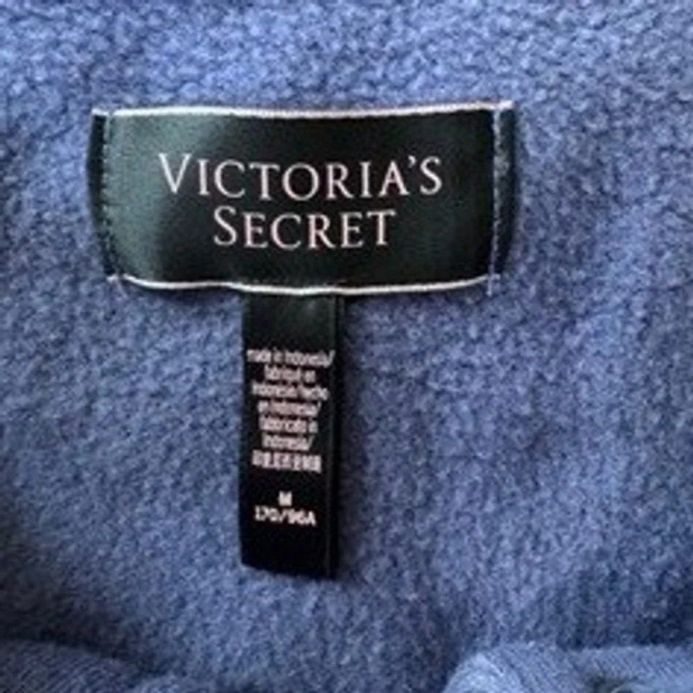 Victoria's Secret Pink Cropped‎ Hoodie Lace Up Sweatshirt Womens Size M - Picture 3 of 4